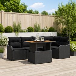 Comfortable Modular Garden Sofa Set with Cushions