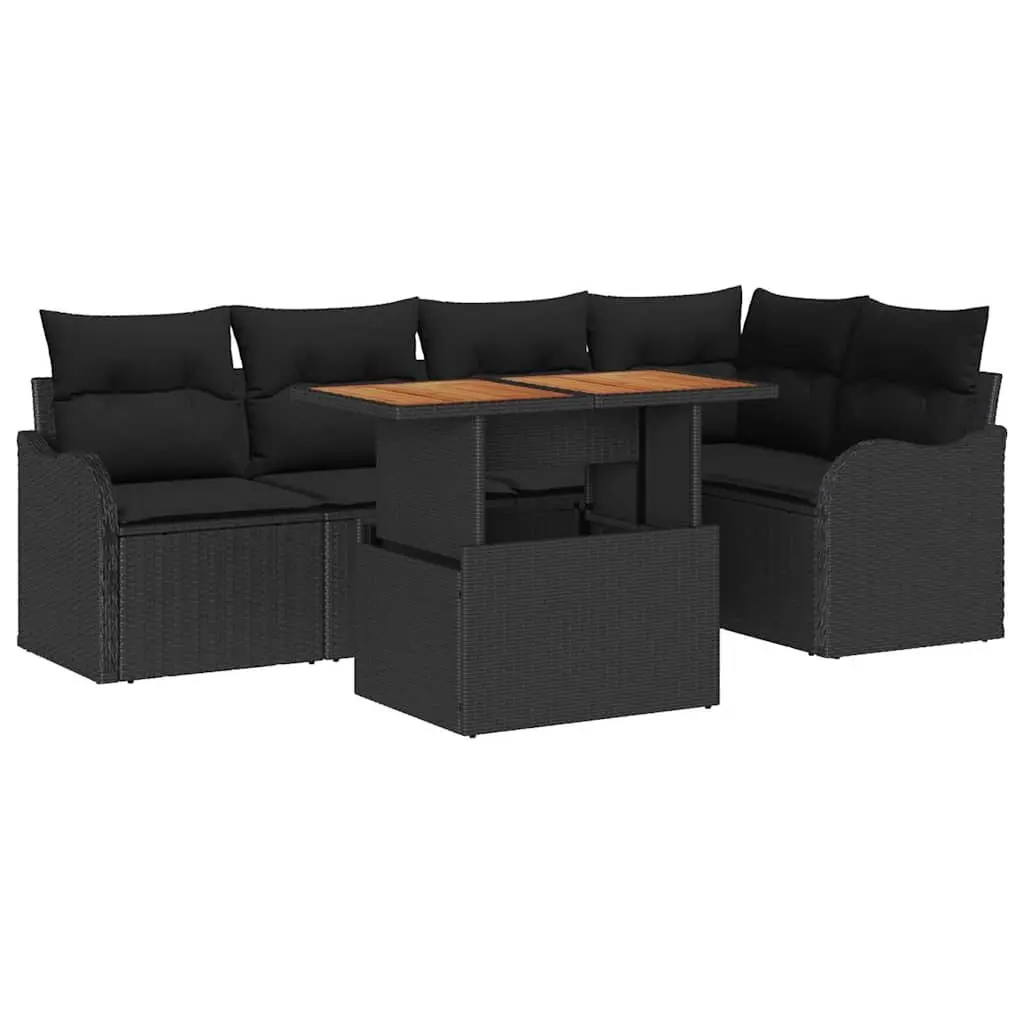Modular Garden Sofa Set with Cushions