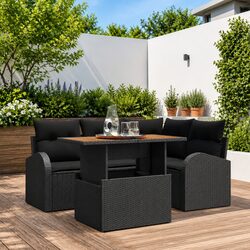 Reliable and Durable 5-Piece Garden Sofa Set