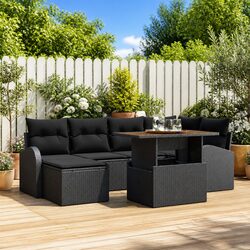 Comfortable and Practical 7-Piece Garden Sofa Set