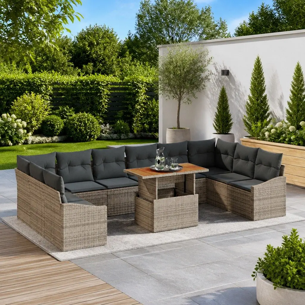 11-Piece Outdoor Sofa Set