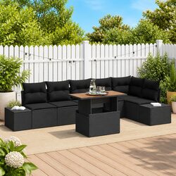 Practical 7-Piece Outdoor Sofa Set with Storage