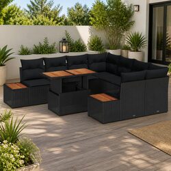 9-Piece Outdoor Garden Sofa Set: Value and Practicality