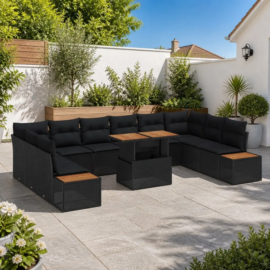Outdoor Sofa Set with Storage and Style