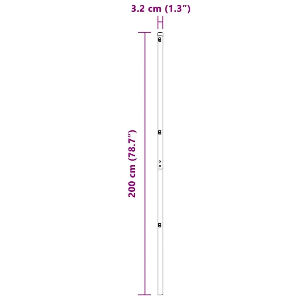 Green Steel Fence Posts for Lasting Use