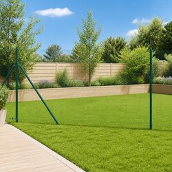 Reliable Green Welded Wire Fence Panel 10 x 1 m