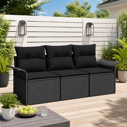 Value and Comfort with Our 3-Piece Garden Sofa Set