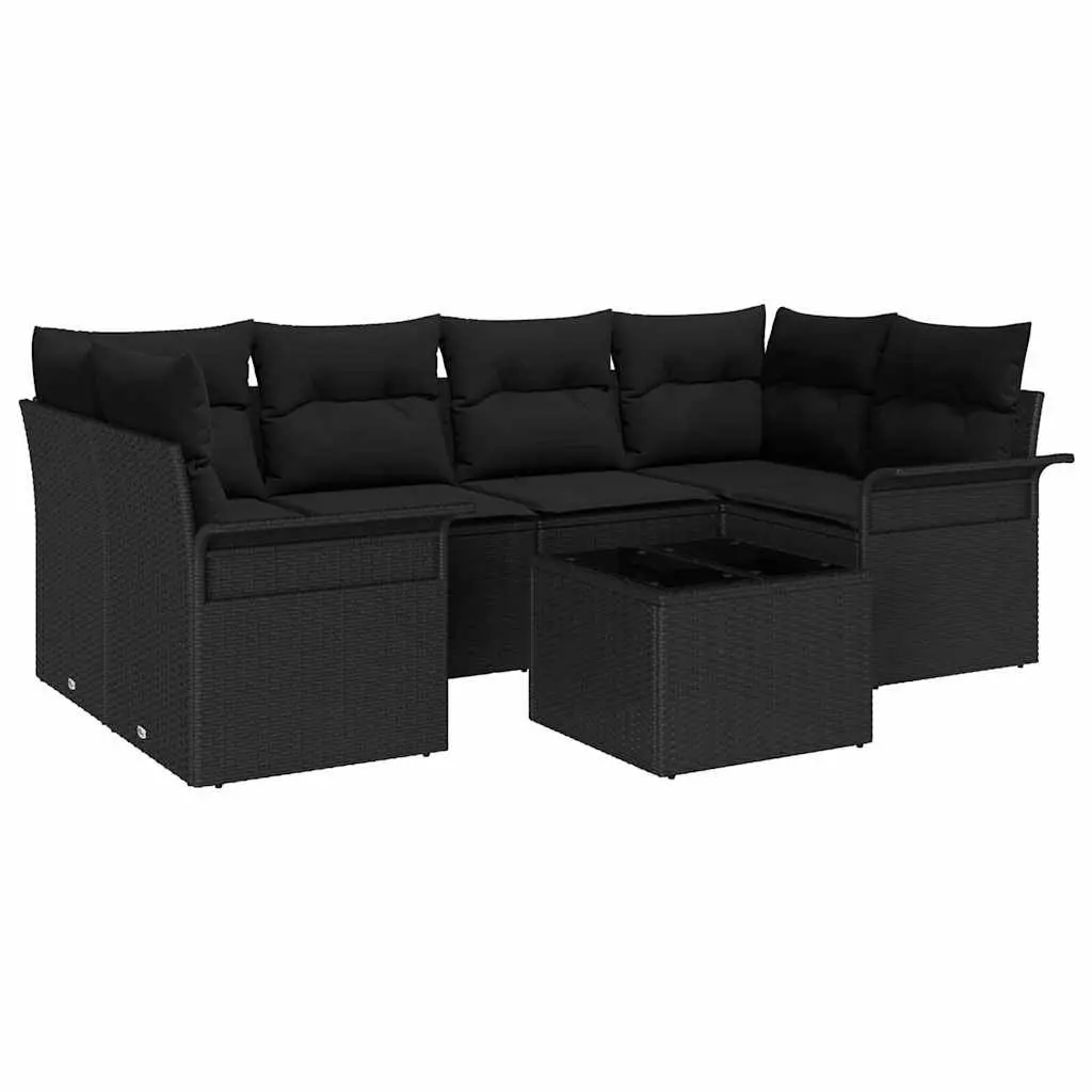 7 Piece Garden Sofa Set for Outdoor Comfort