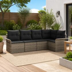 Comfortable and Practical 5-Piece Modular Sofa Set