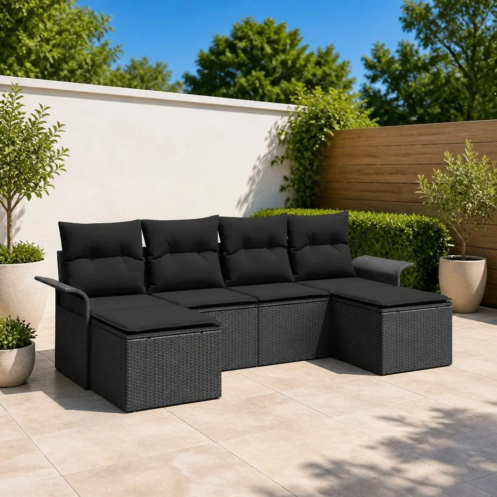 Modular Garden Sofa Set with Storage
