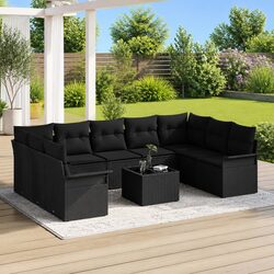 Comfortable and Practical 10-Piece Garden Sofa Set