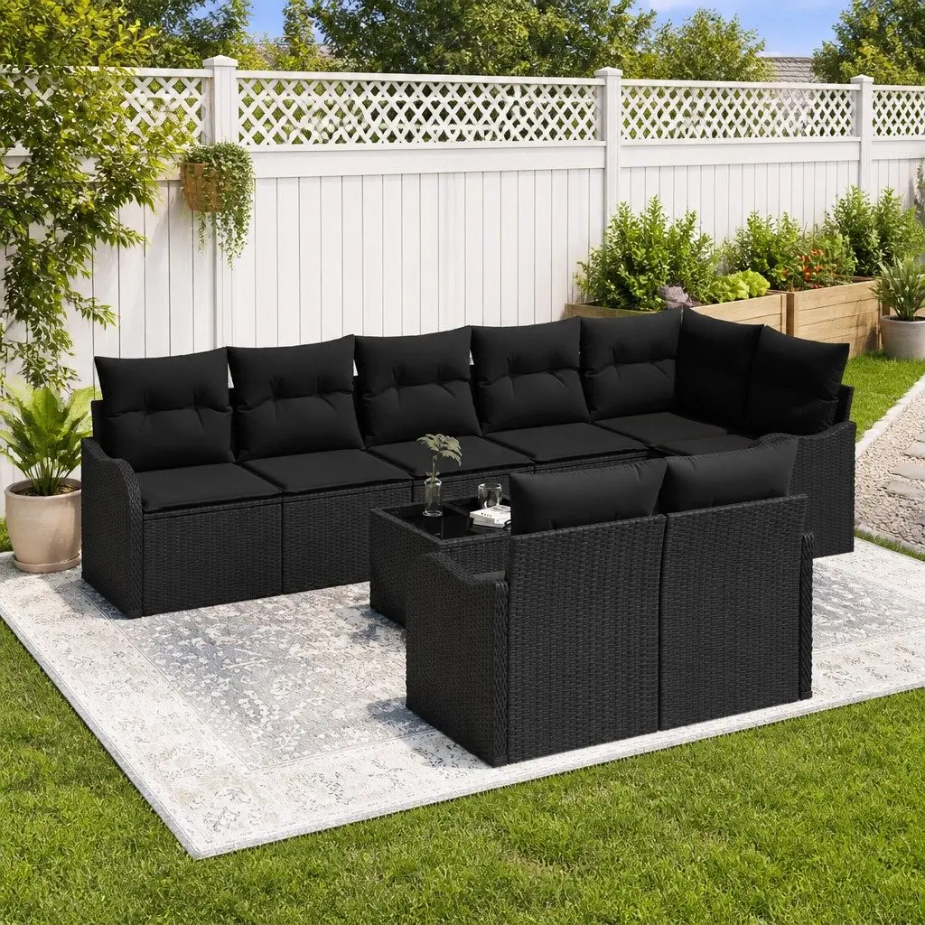 9-Piece Modular Sofa Set with Storage
