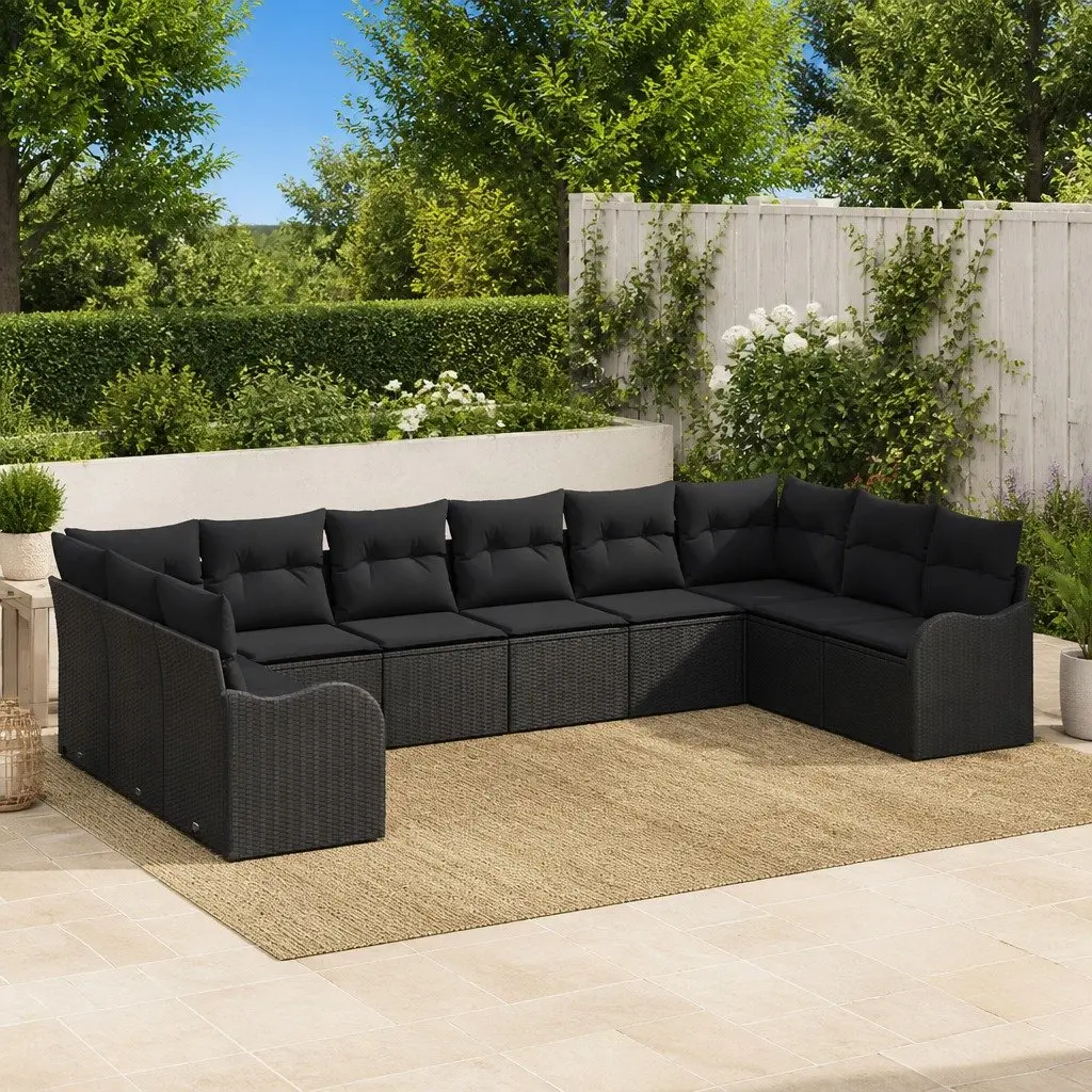 10-Piece Garden Sofa Set