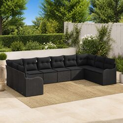 Comfortable and Functional 10-Piece Garden Sofa Set