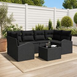 Value-Driven 7-Piece Modular Garden Sofa Set