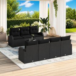 Quality 8-Piece Outdoor Sofa Set with Practical Features