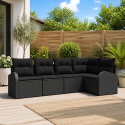Reassuring Quality with Our 5-Piece Garden Sofa Set