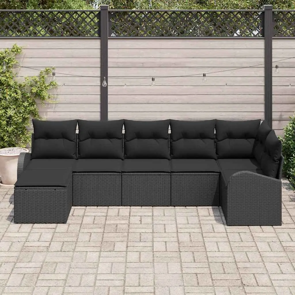 7-Piece Outdoor Sofa Set with Storage