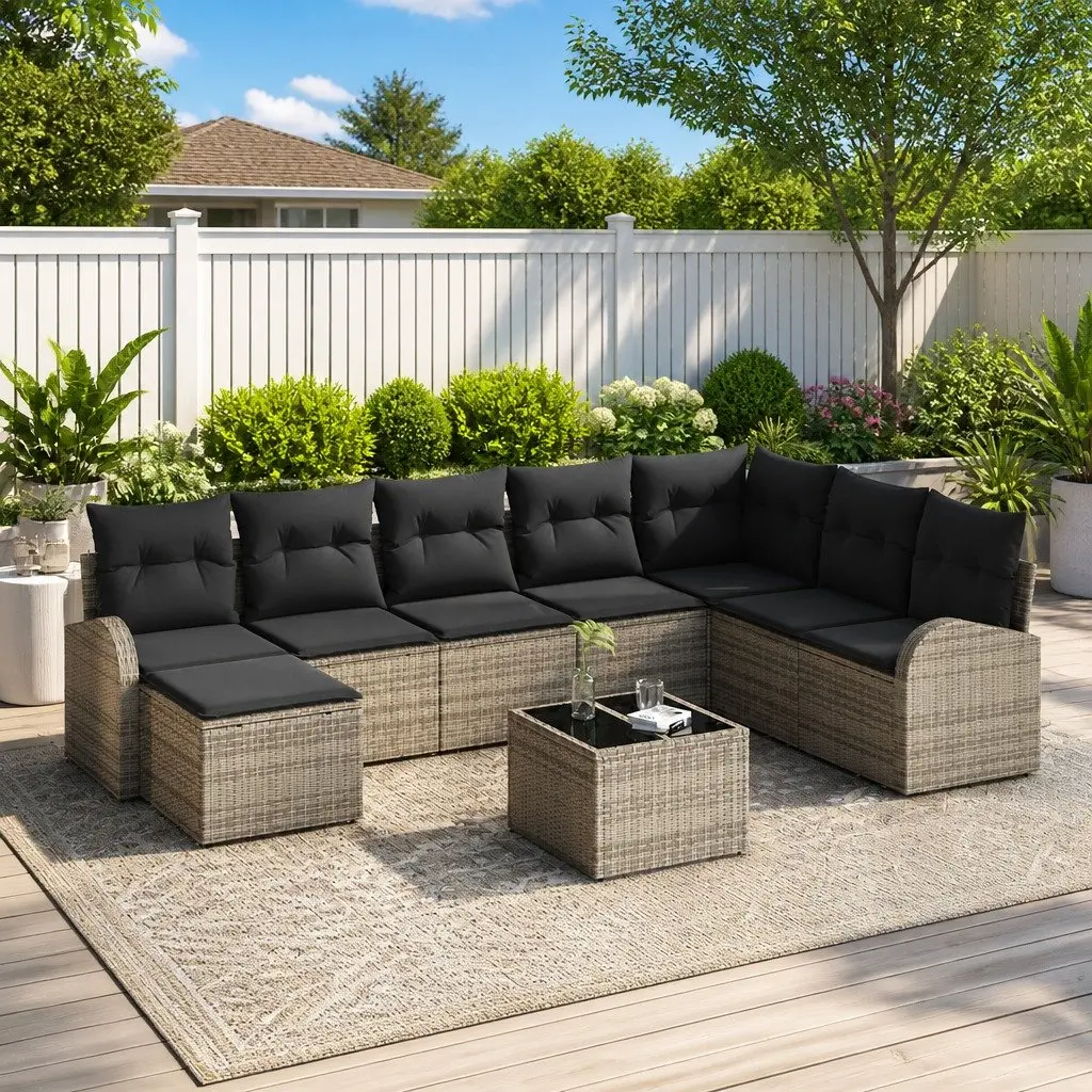 9-Piece Garden Sofa Set