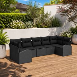 Stylish and Functional 7-Piece Outdoor Sofa Set
