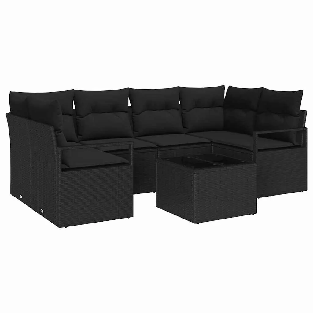 7-Piece Modular Sofa Set for Outdoor Use