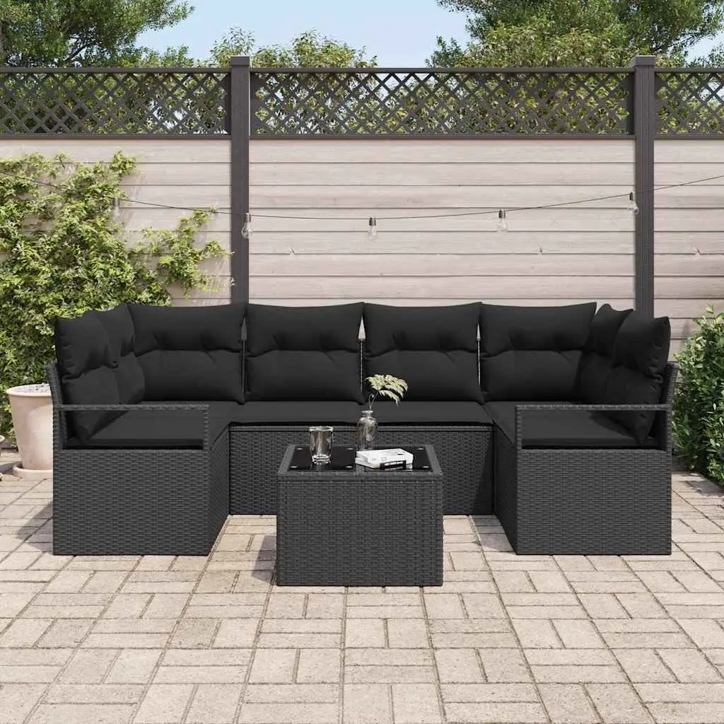 7-Piece Modular Sofa Set for Outdoor Use