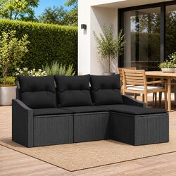 Comfort Meets Value: 4-Piece Outdoor Sofa Set