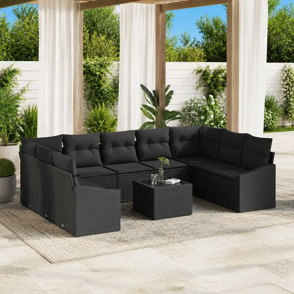 Modular Garden Sofa Set with Storage Solutions