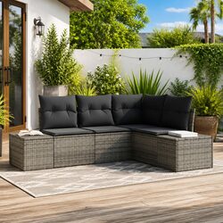 Reliable and Stylish 4-Piece Garden Sofa Set