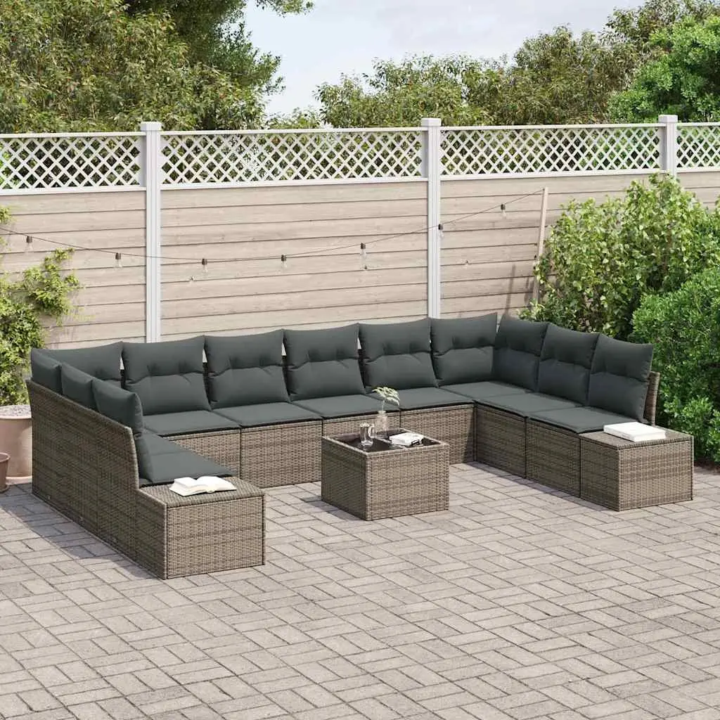10-Piece Garden Sofa Set