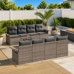 9-Piece Garden Sofa Set: Practical, Comfortable, Stylish