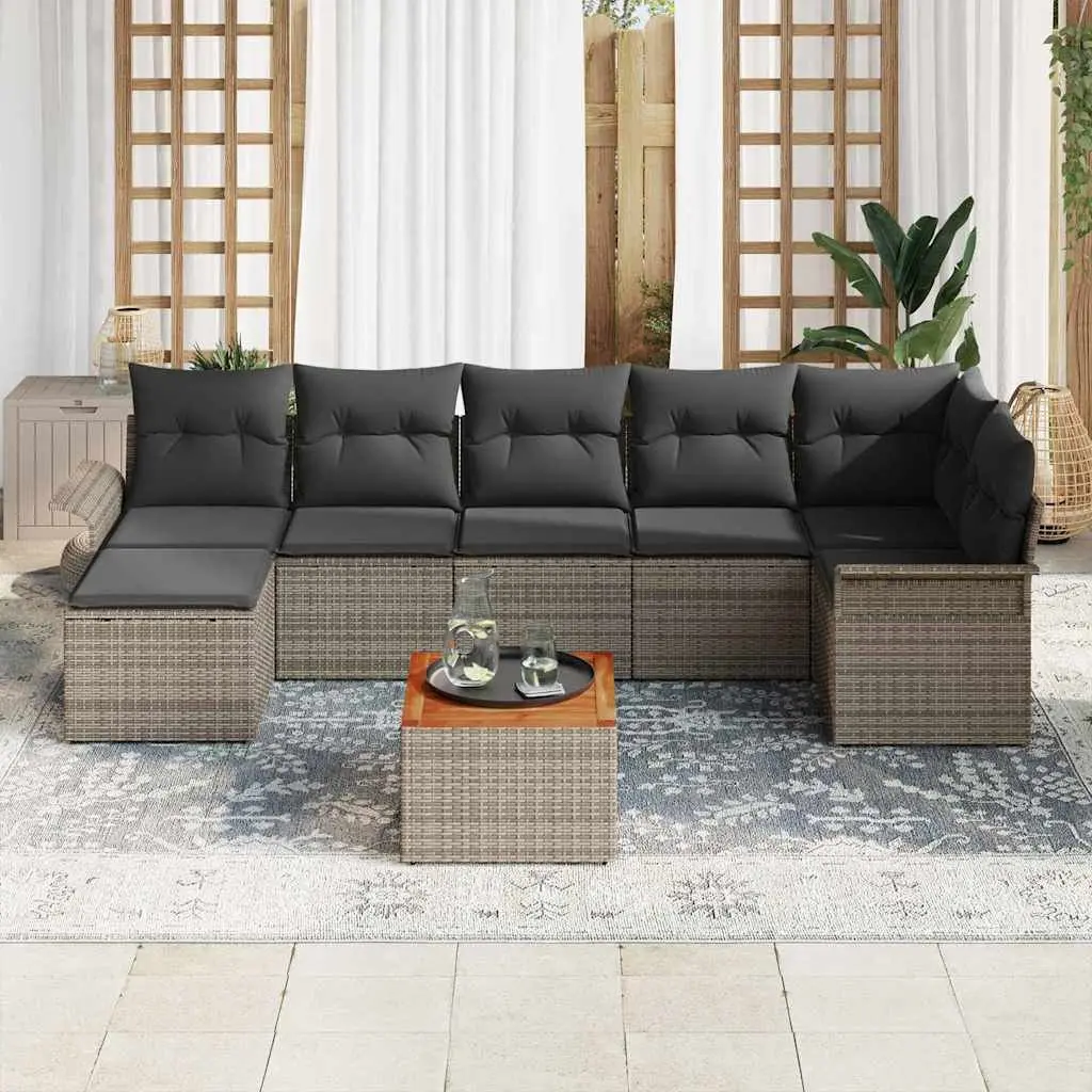 8-Piece Garden Sofa Set