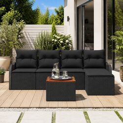 Comfortable and Durable 6-Piece Garden Sofa Set