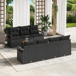 Comfortable 8-Piece Modular Garden Sofa Set for Outdoor Relaxation