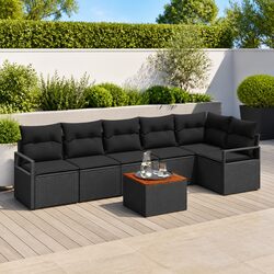 Comfortable and Practical 7 Piece Garden Sofa Set