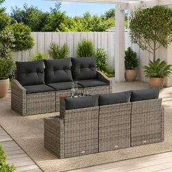 Comfortable and Practical 7-Piece Garden Sofa Set