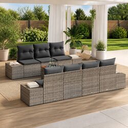 Reliable and Comfortable Outdoor Sofa Set with Storage