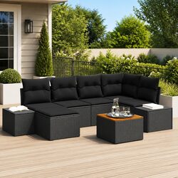 Versatile 7-Piece Outdoor Sofa Set for Comfortable Living