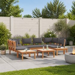 4 Piece Garden Sofa Set - Practical and Cozy Solution