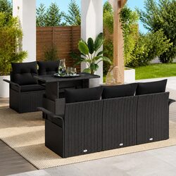 Value and Quality in a 6-Piece Garden Sofa Set