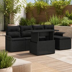 Reliable 6-Piece Garden Sofa Set for Lasting Comfort