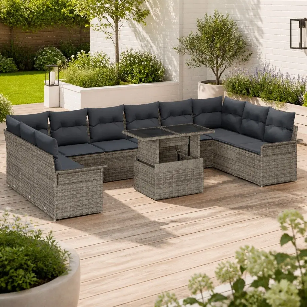 11 Piece Garden Sofa Set