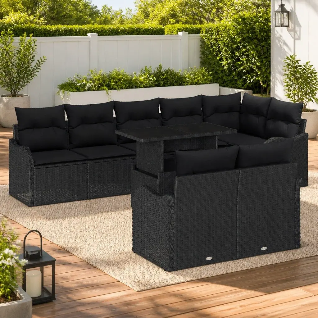 9-Piece Garden Sofa Set