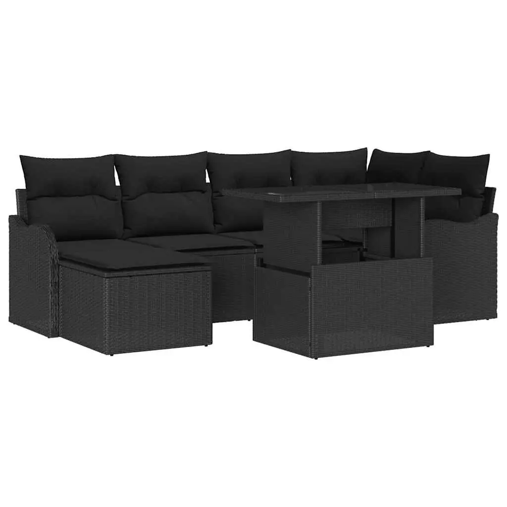 7-Piece Modular Sofa Set for Outdoor Enjoyment