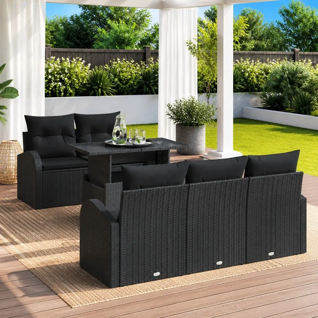 6-Piece Garden Sofa Set
