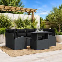 Comfortable and Practical 7-Piece Garden Sofa Set