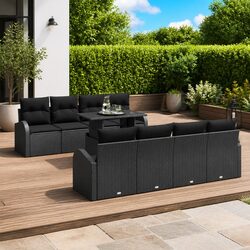 Durable 9-Piece Outdoor Sofa Set for Your Garden