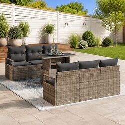 Comfortable 7-Piece Garden Sofa Set for Relaxation