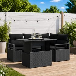 Value-Packed 5-Piece Outdoor Sofa Set for Comfort