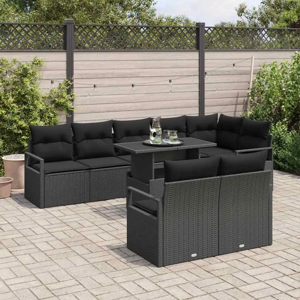 9-Piece Garden Sofa Set for Relaxation